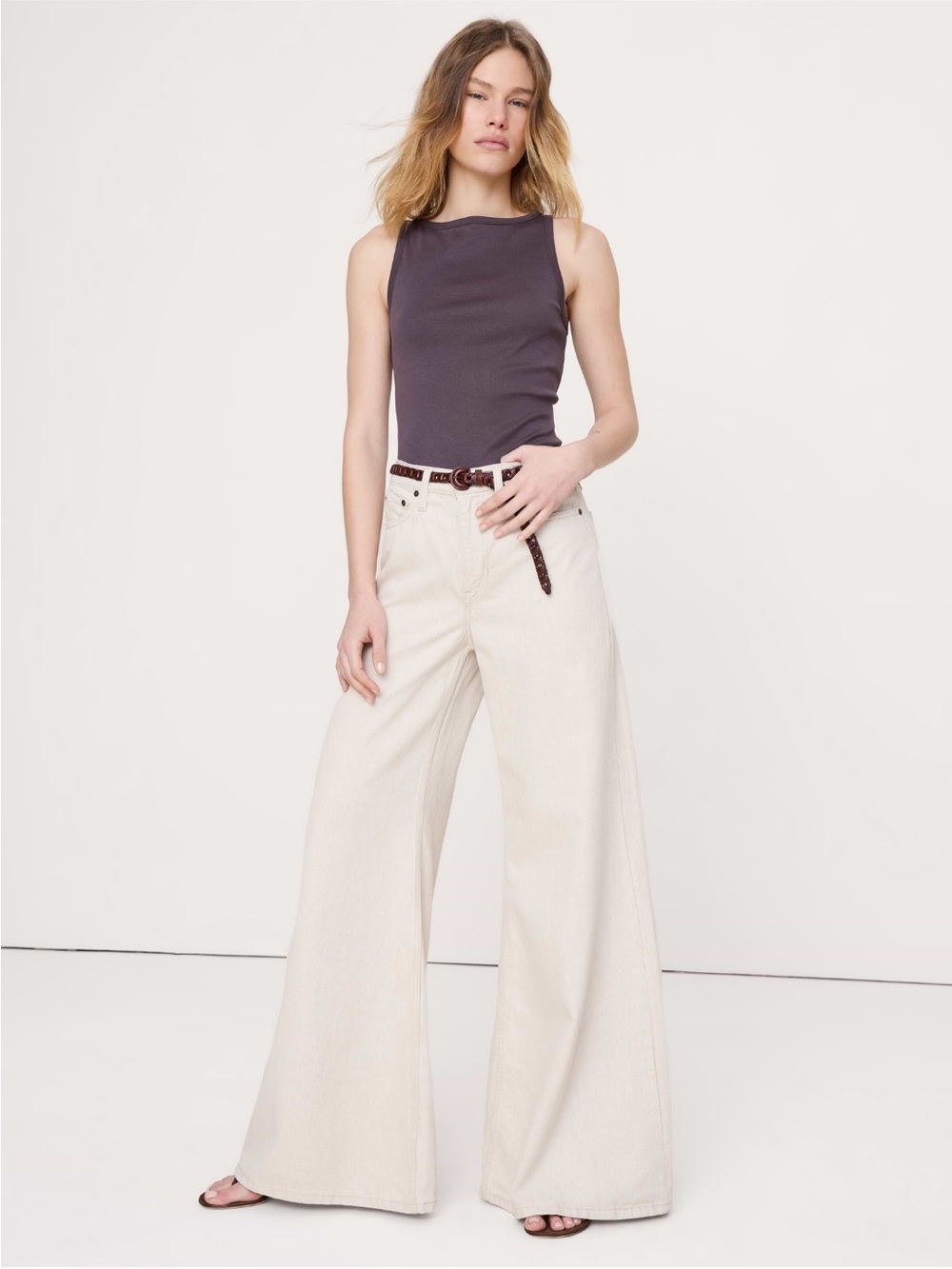 Banana Republic boat neck tank